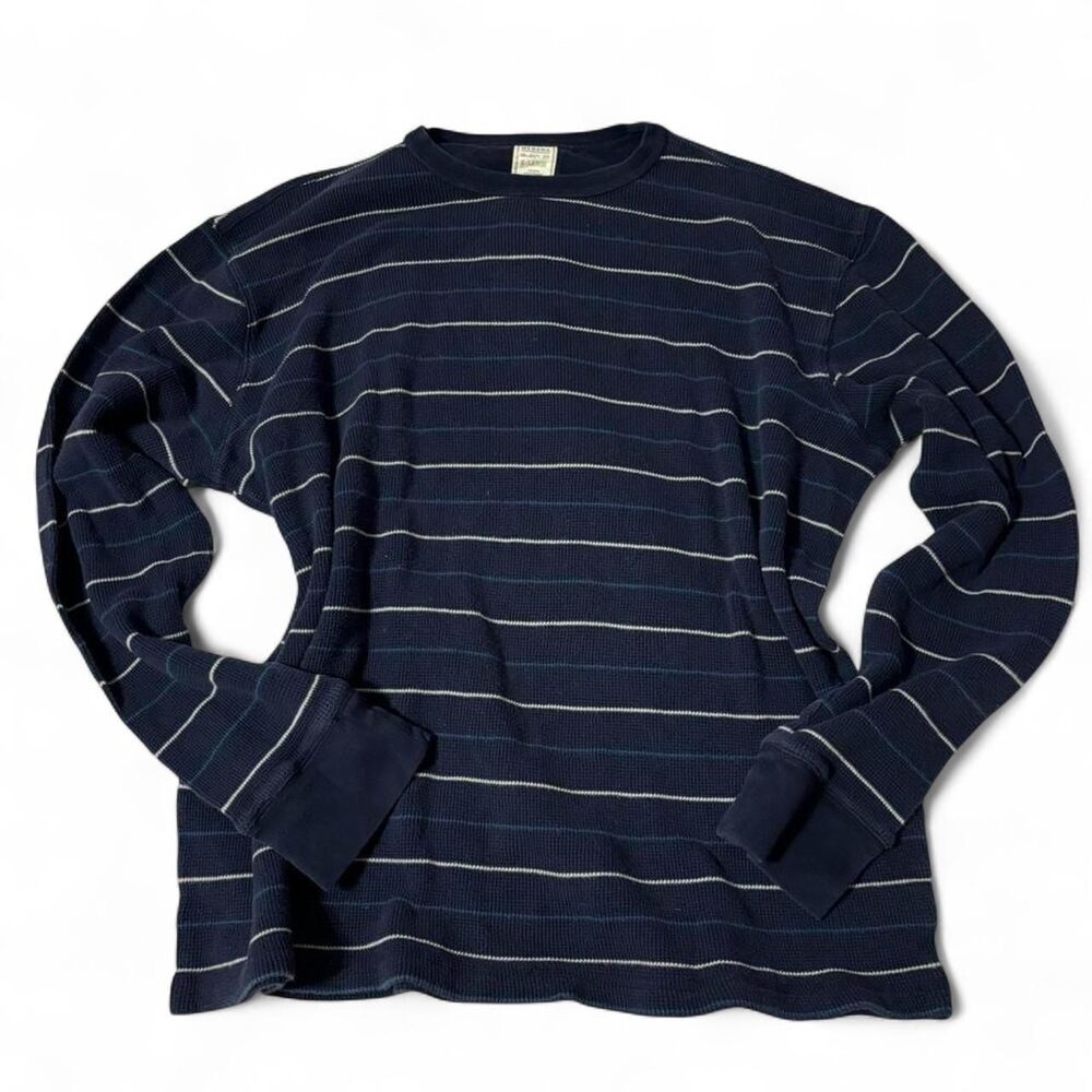 Merona Men's Navy and Blue Shirt